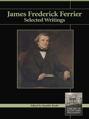 cover image of James Frederick Ferrier